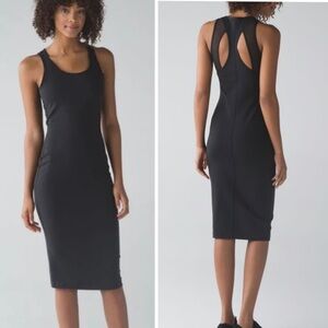 Lululemon Globetrotter Midi Racerback Athleisure Dress Size 8 Pickleball Travel